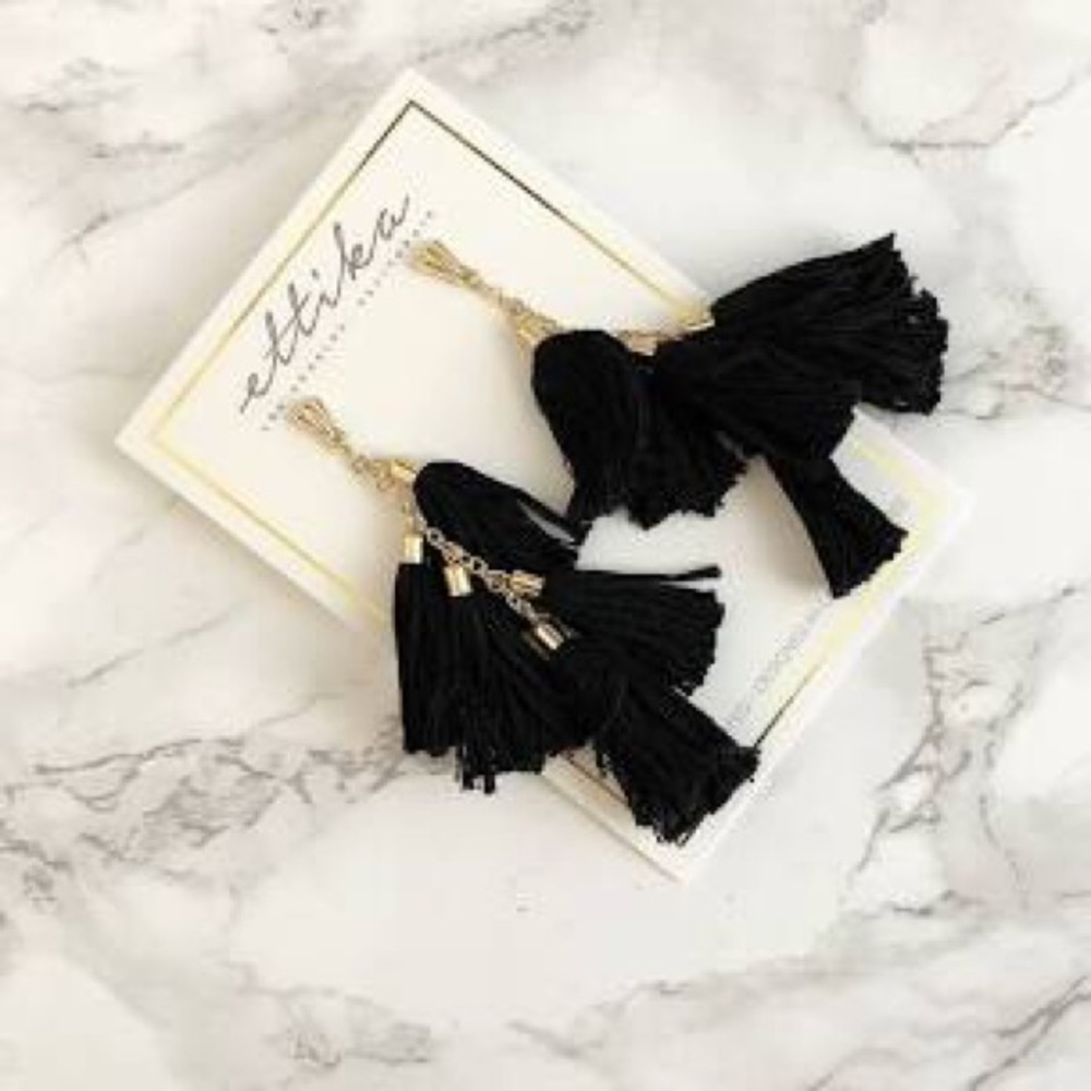 Ettika Day Dreamer Tassel Earrings